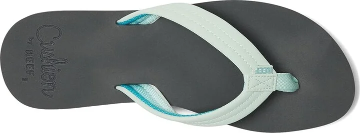 Reef Reef Cushion Breeze Women's Sandals Grey/Mint : 6 B - Medium, Nubuck - Image 2