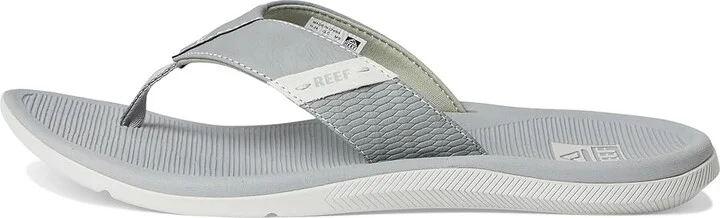 Reef Reef Santa Ana Men's Sandals Grey/Light Grey : 10 D - Medium, Rubber - Image 6