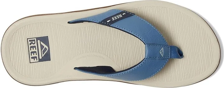 Reef Reef Santa Ana Men's Sandals Oat/Blue/Gum : 12 D - Medium, Rubber - Image 2