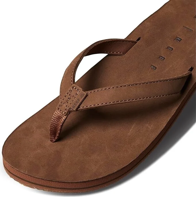 Reef Reef Solana Leather Women's Sandals Classic Brown : 9 M, Leather/Rubber - Image 5
