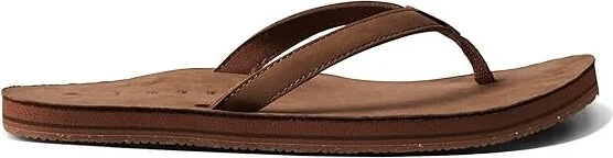 Reef Reef Solana Leather Women's Sandals Classic Brown : 9 M, Leather/Rubber - Image 6