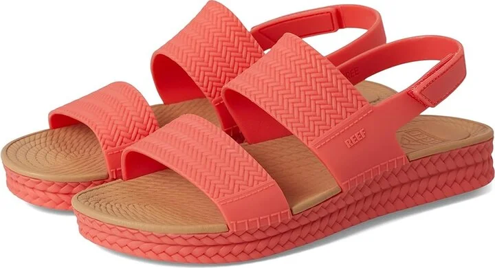 Reef Reef Water Vista Women's Sandals Sunset Coral : 10 B - Medium, Synthetic
