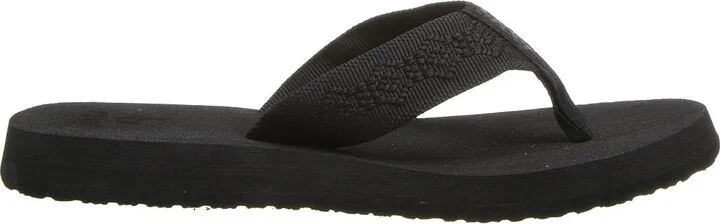 Reef Sandy Women's Sandals Black/Black : 5 B - Medium, Synthetic/Textile - Image 8