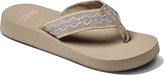 Reef Sandy Women's Sandals Sand : 7 B - Medium, Synthetic/Textile