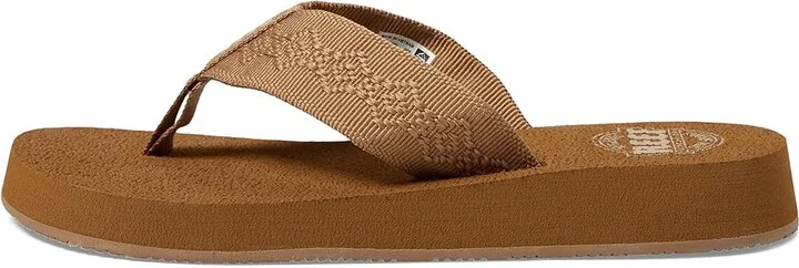 Reef Sandy Women's Sandals Tan : 5 B - Medium, Synthetic/Textile - Image 7