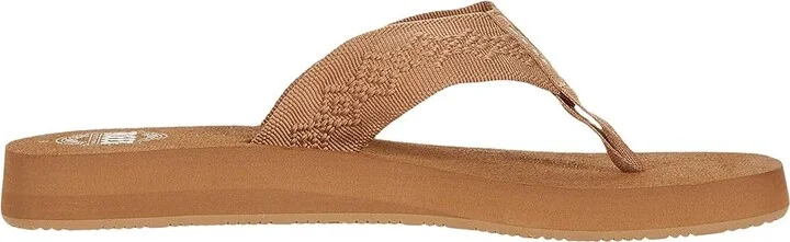 Reef Sandy Women's Sandals Tan : 5 B - Medium, Synthetic/Textile - Image 8