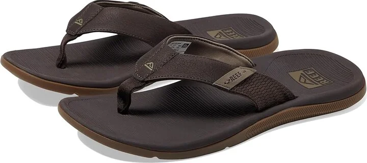 Reef Santa Ana Men's Shoes Brown : 7 D - Medium, Synthetic