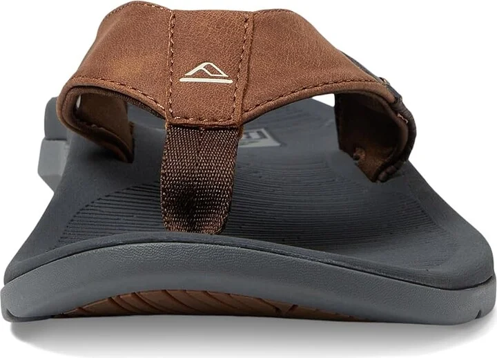Reef Santa Ana Men's Shoes Grey/Tan : 7 D - Medium, Synthetic - Image 2
