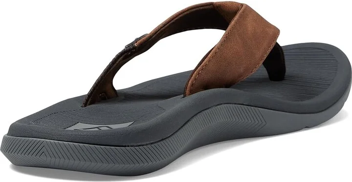 Reef Santa Ana Men's Shoes Grey/Tan : 7 D - Medium, Synthetic - Image 4