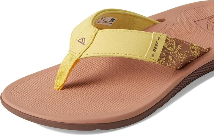 Reef Santa Ana Women's Shoes Pale Banana : 5 B - Medium, Synthetic - Image 7