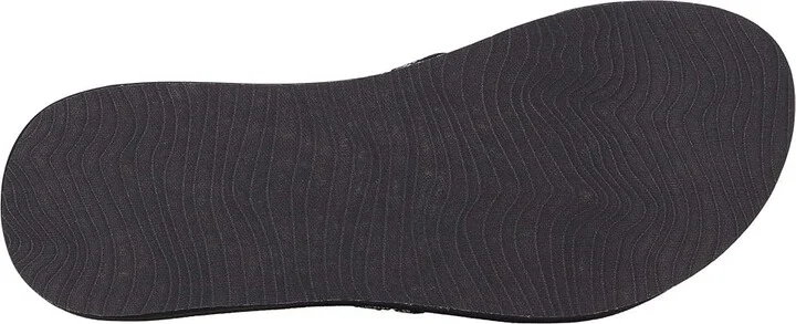 Reef Spring Woven Women's Shoes Black/White : 5 B - Medium, Textile - Image 3