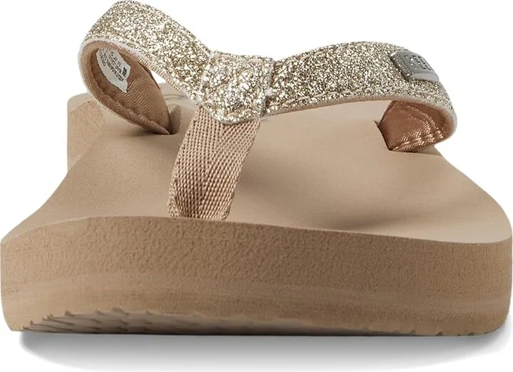 Reef Star Cushion Women's Shoes Almond : 6 B - Medium, Satin/Synthetic/EVA - Image 3