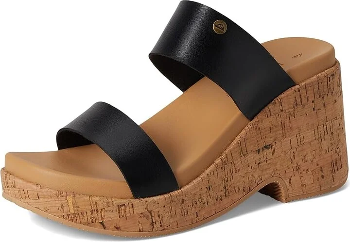 Reef Sunset Ibiza Women's Sandals Black/Tan : 11 B - Medium - Image 5
