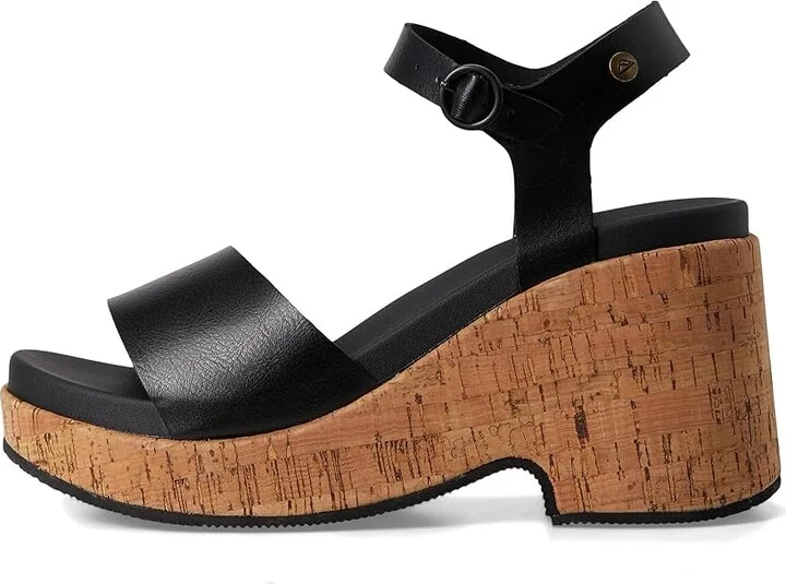 Reef Sunset Sayulita Women's Sandals Black : 11 B - Medium - Image 6