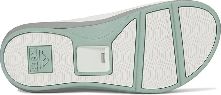 Reef Swell Cruiser Slide Men's Sandals Grey/Green : 7 D - Medium, Rubber - Image 3