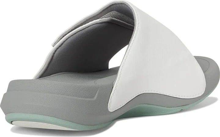 Reef Swell Cruiser Slide Men's Sandals Grey/Green : 7 D - Medium, Rubber - Image 4