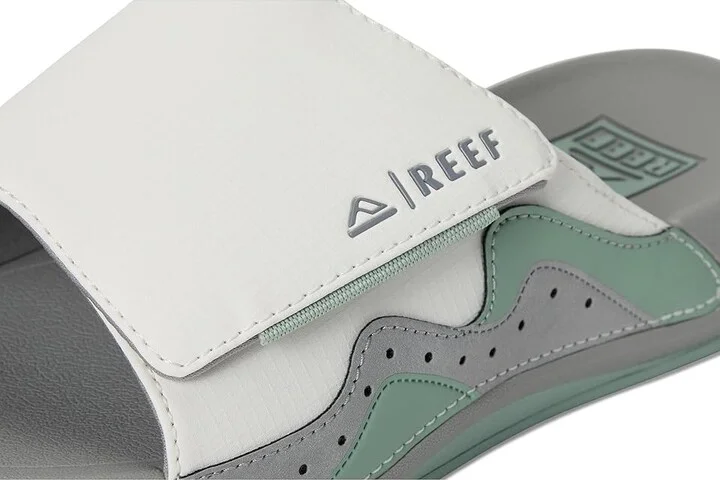 Reef Swell Cruiser Slide Men's Sandals Grey/Green : 7 D - Medium, Rubber - Image 7