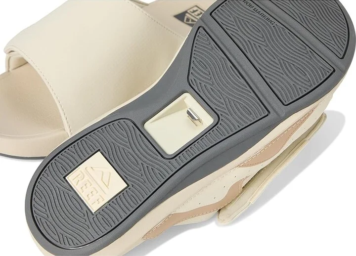 Reef Swell Cruiser Slide Men's Sandals Off-White/Tan : 12 D - Medium, Rubber - Image 7