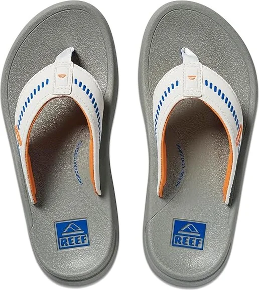 Reef Swellsole Cruiser Men's Shoes Blue/White/Orange : 8 D - Medium, Synthetic - Image 2