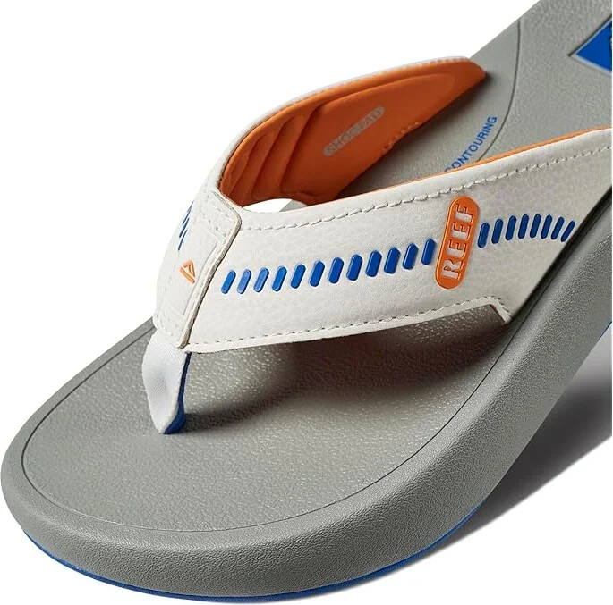 Reef Swellsole Cruiser Men's Shoes Blue/White/Orange : 8 D - Medium, Synthetic - Image 4