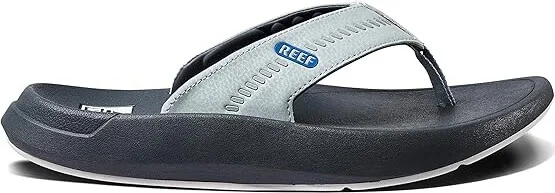 Reef Swellsole Cruiser Men's Shoes Grey/Light Grey/Blue : 9 D - Medium, Synthetic - Image 4