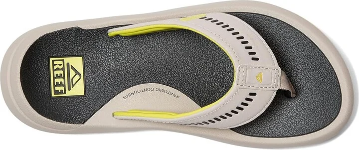 Reef Swellsole Cruiser Men's Shoes Grey/Lime : 9 D - Medium, EVA/Rubber/Synthetic - Image 2