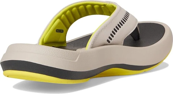 Reef Swellsole Cruiser Men's Shoes Grey/Lime : 9 D - Medium, EVA/Rubber/Synthetic - Image 4