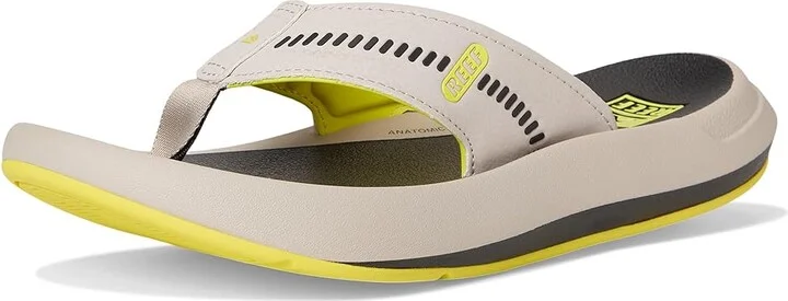 Reef Swellsole Cruiser Men's Shoes Grey/Lime : 9 D - Medium, EVA/Rubber/Synthetic - Image 5