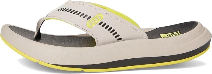 Reef Swellsole Cruiser Men's Shoes Grey/Lime : 9 D - Medium, EVA/Rubber/Synthetic - Image 6
