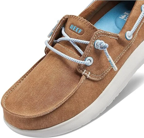 Reef Swellsole Pier Men's Shoes Brown : 8 D - Medium, Textile - Image 4