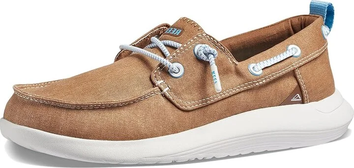 Reef Swellsole Pier Men's Shoes Brown : 8 D - Medium, Textile