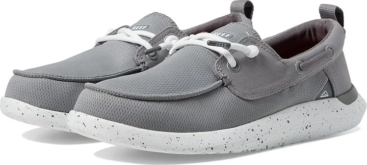 Reef Swellsole Pier Men's Shoes Grey Mesh : 9 D - Medium, Textile