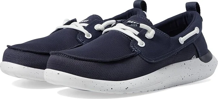 Reef Swellsole Pier Men's Shoes Navy Mesh : 8 D - Medium, Textile