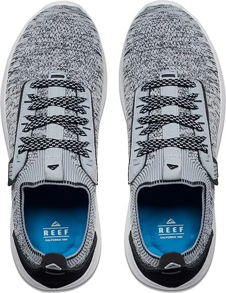 Reef Swellsole Valle Men's Shoes Charcoal : 9 D - Medium, Canvas/Suede - Image 2
