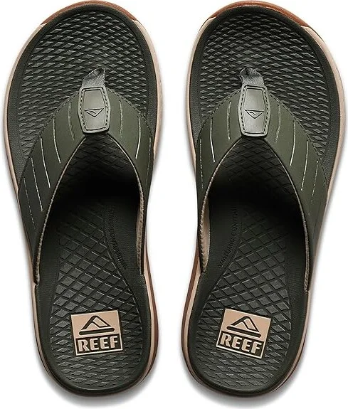 Reef The Deckhand Men's Shoes Olive/Gum : 10 D - Medium, Synthetic - Image 2