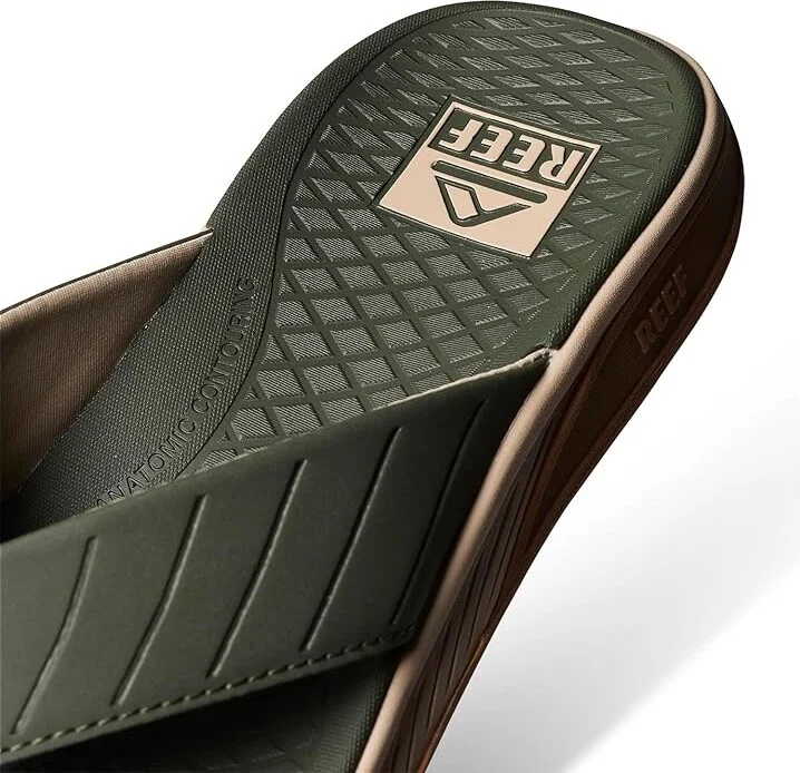 Reef The Deckhand Men's Shoes Olive/Gum : 10 D - Medium, Synthetic - Image 4