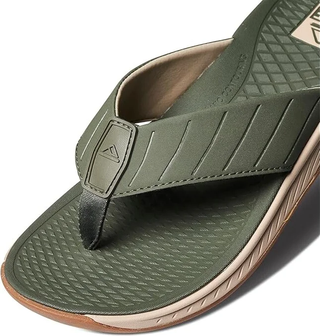 Reef The Deckhand Men's Shoes Olive/Gum : 10 D - Medium, Synthetic - Image 5