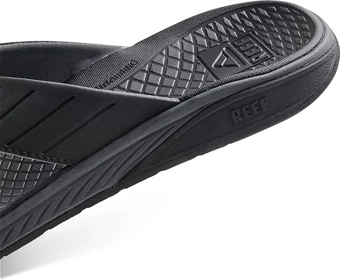 Reef The Deckhand Men's Shoes Stormy Black : 9 D - Medium, Synthetic - Image 5