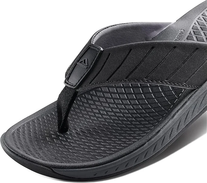 Reef The Deckhand Men's Shoes Stormy Black : 9 D - Medium, Synthetic - Image 6