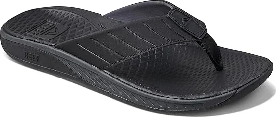 Reef The Deckhand Men's Shoes Stormy Black : 9 D - Medium, Synthetic
