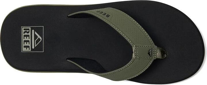 Reef The Layback Men's Shoes Black/Olive : 6 D - Medium, Synthetic - Image 2