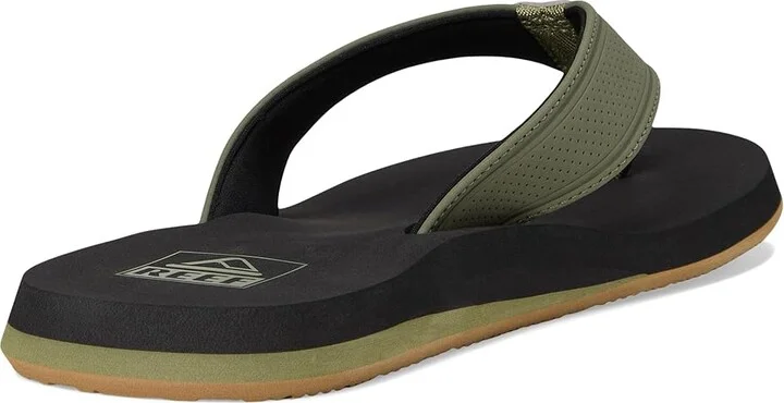 Reef The Layback Men's Shoes Black/Olive : 6 D - Medium, Synthetic - Image 4