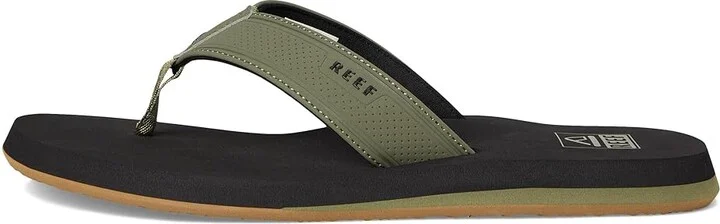 Reef The Layback Men's Shoes Black/Olive : 6 D - Medium, Synthetic - Image 6