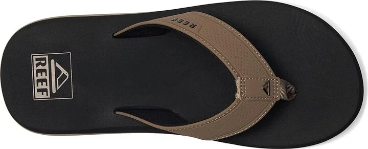 Reef The Layback Men's Shoes Black/Tan : 6 D - Medium, Synthetic - Image 2