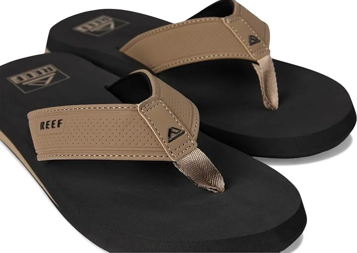 Reef The Layback Men's Shoes Black/Tan : 6 D - Medium, Synthetic - Image 7
