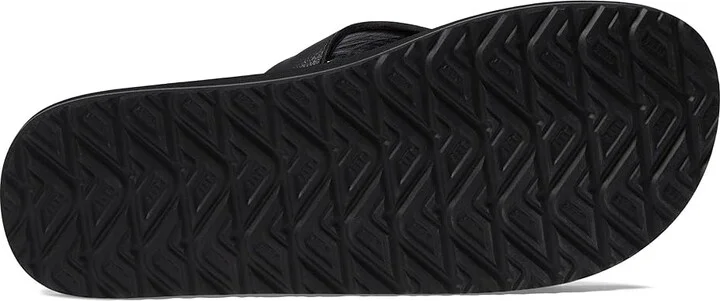 Reef Twinpin Men's Sandals Black/Black : 6 D - Medium, Synthetic - Image 4