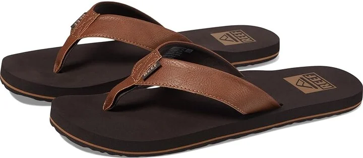 Reef Twinpin Men's Sandals Brown : 11 D - Medium, Synthetic
