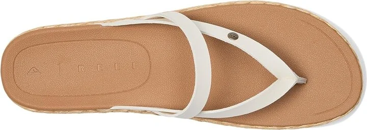 Reef Vista Carmen Women's Sandals Whisper White : 7 B - Medium, Synthetic - Image 2