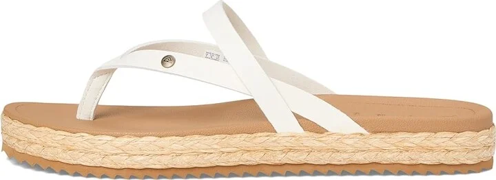 Reef Vista Carmen Women's Sandals Whisper White : 7 B - Medium, Synthetic - Image 6