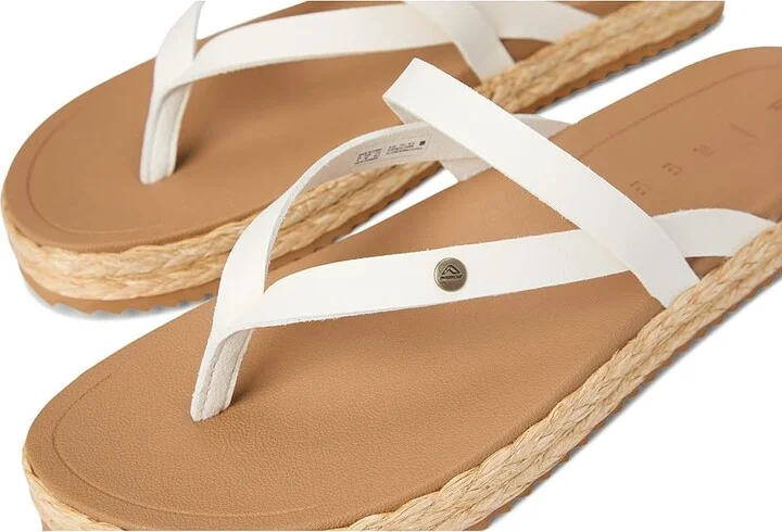 Reef Vista Carmen Women's Sandals Whisper White : 7 B - Medium, Synthetic - Image 7